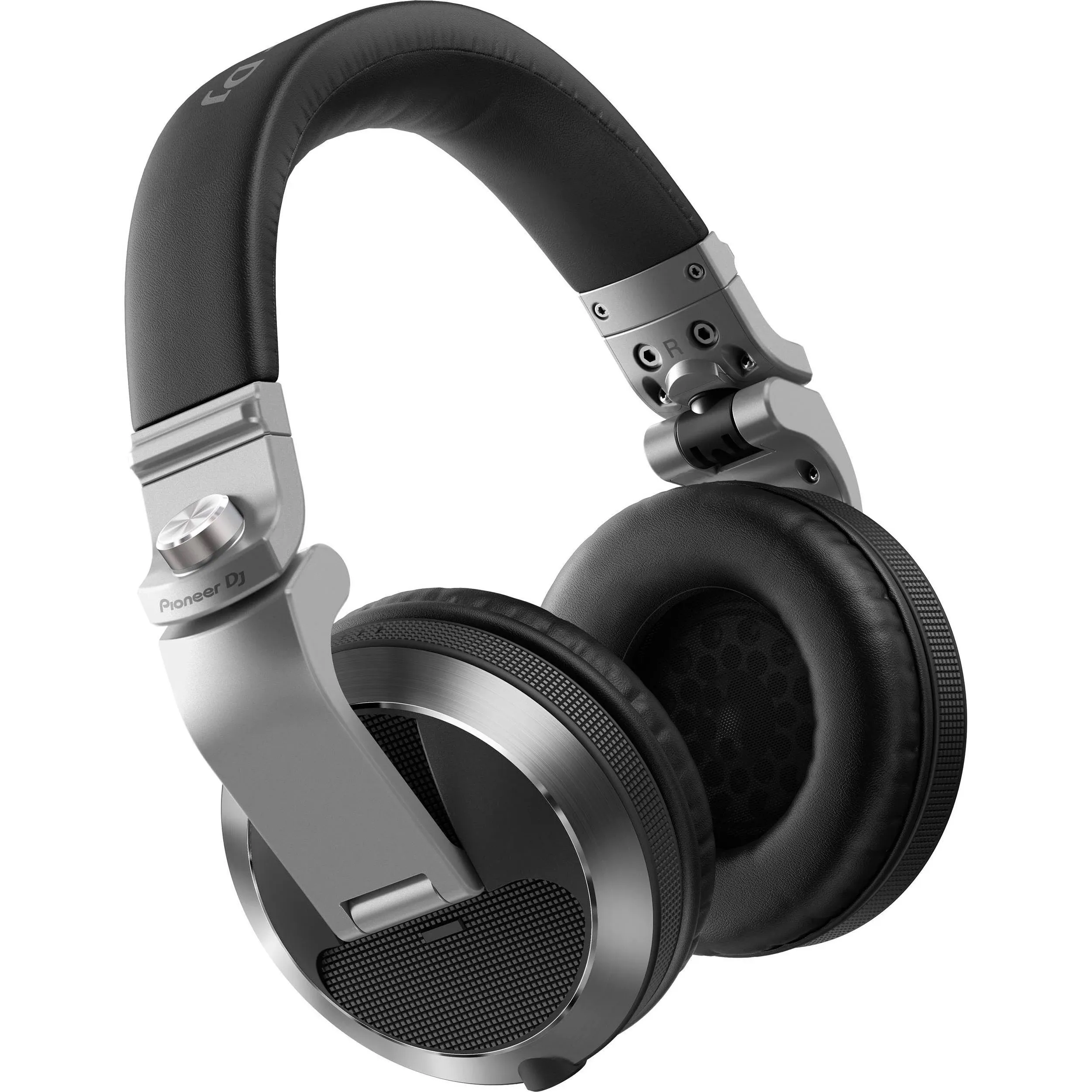 Pioneer HDJ-X7-S Over-Ear DJ Headphones, Silver