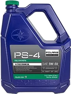 Polaris PS-4 Full Synthetic Engine Oil, 4-Stroke Engines