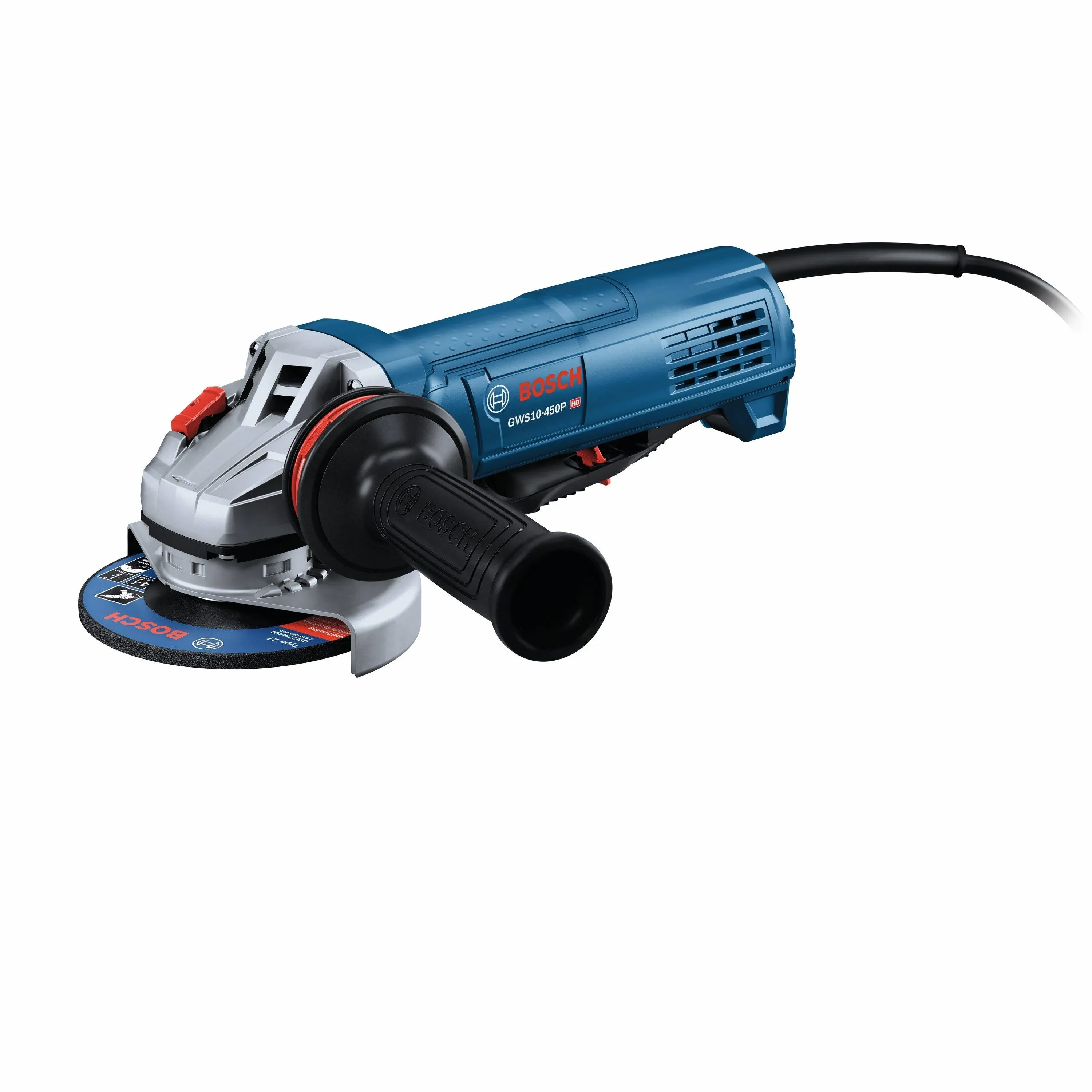 Bosch GWS10-450P 120V 4-1/2&#034; Ergonomic Angle Grinder w/Paddle Switch New