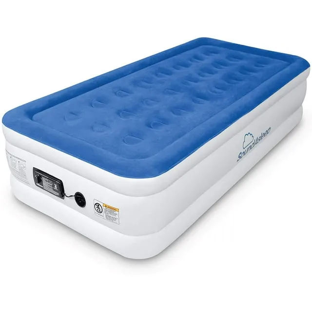 SoundAsleep Dream Series Air Mattress with ComfortCoil Technology & Internal High Capacity Pump - Full