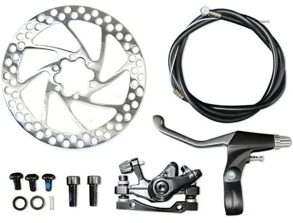 Complete 26 Inch Rear Wheel Disc Brake Assembly