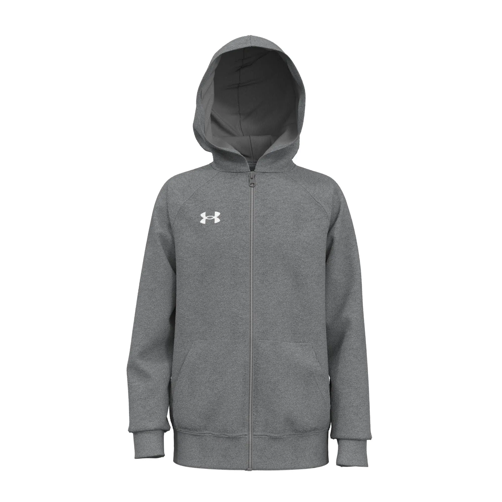 Under Armour Boys Rival Fleece Full Zip Hoodie