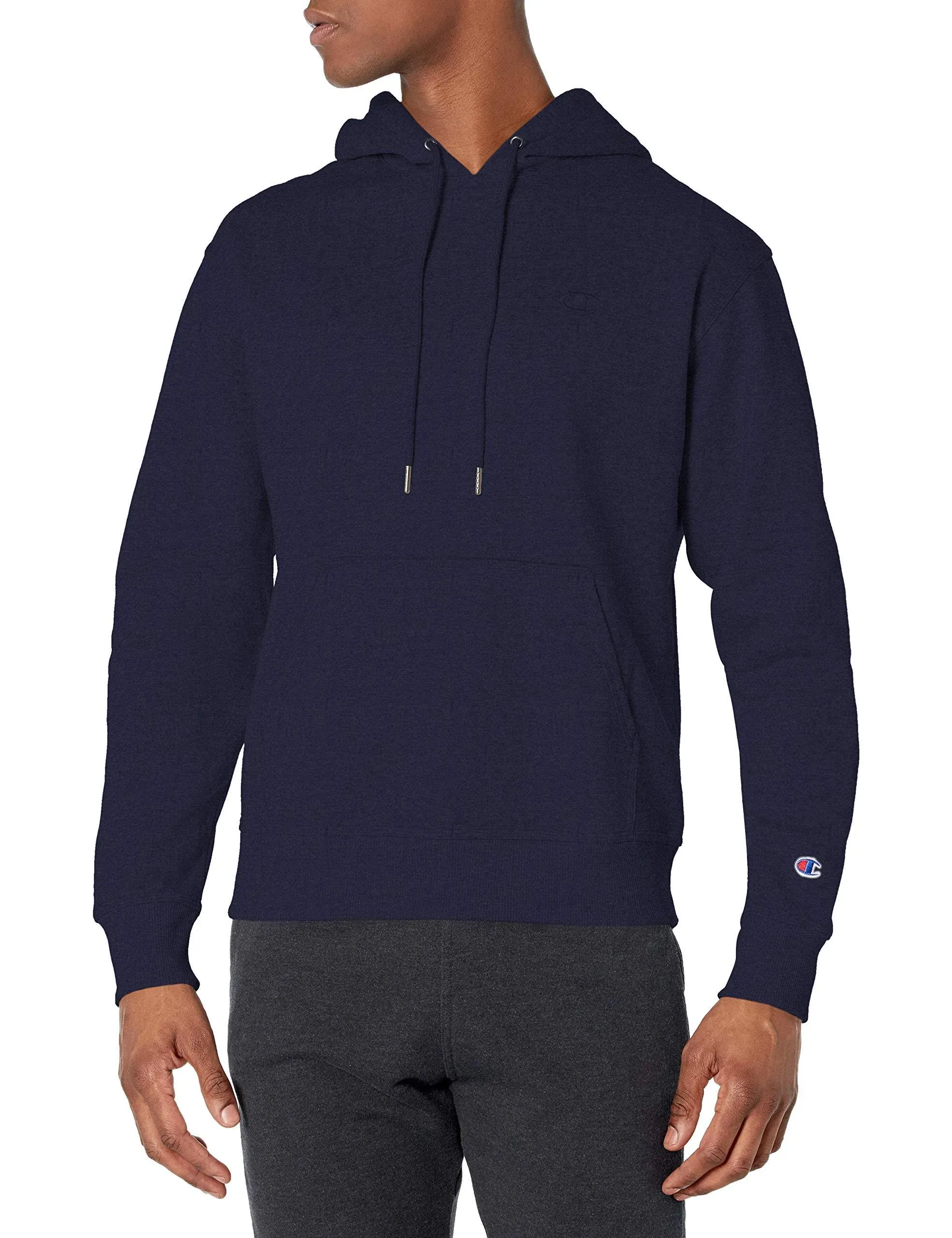 Champion Men's Powerblend Fleece Pullover Hoodie