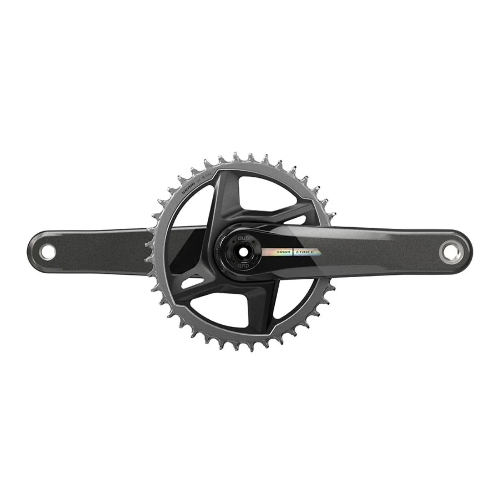 SRAM Force AXS 1x D2 DUB 12-Speed Crankset 165mm - 40T