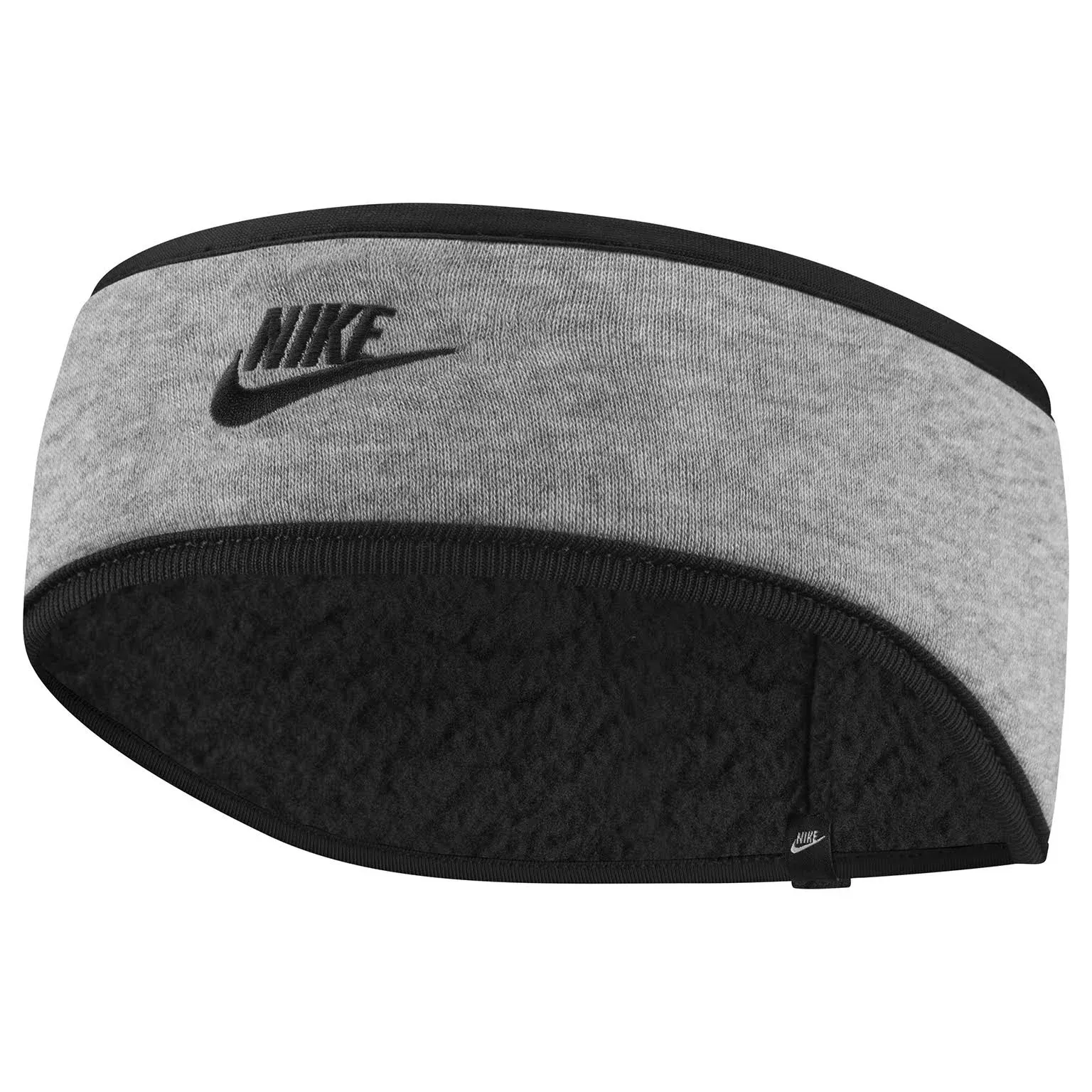 New Nike Men&#039;s Club Fleece Futura Headband Grey Cold Weather Academy Soccer OSFM