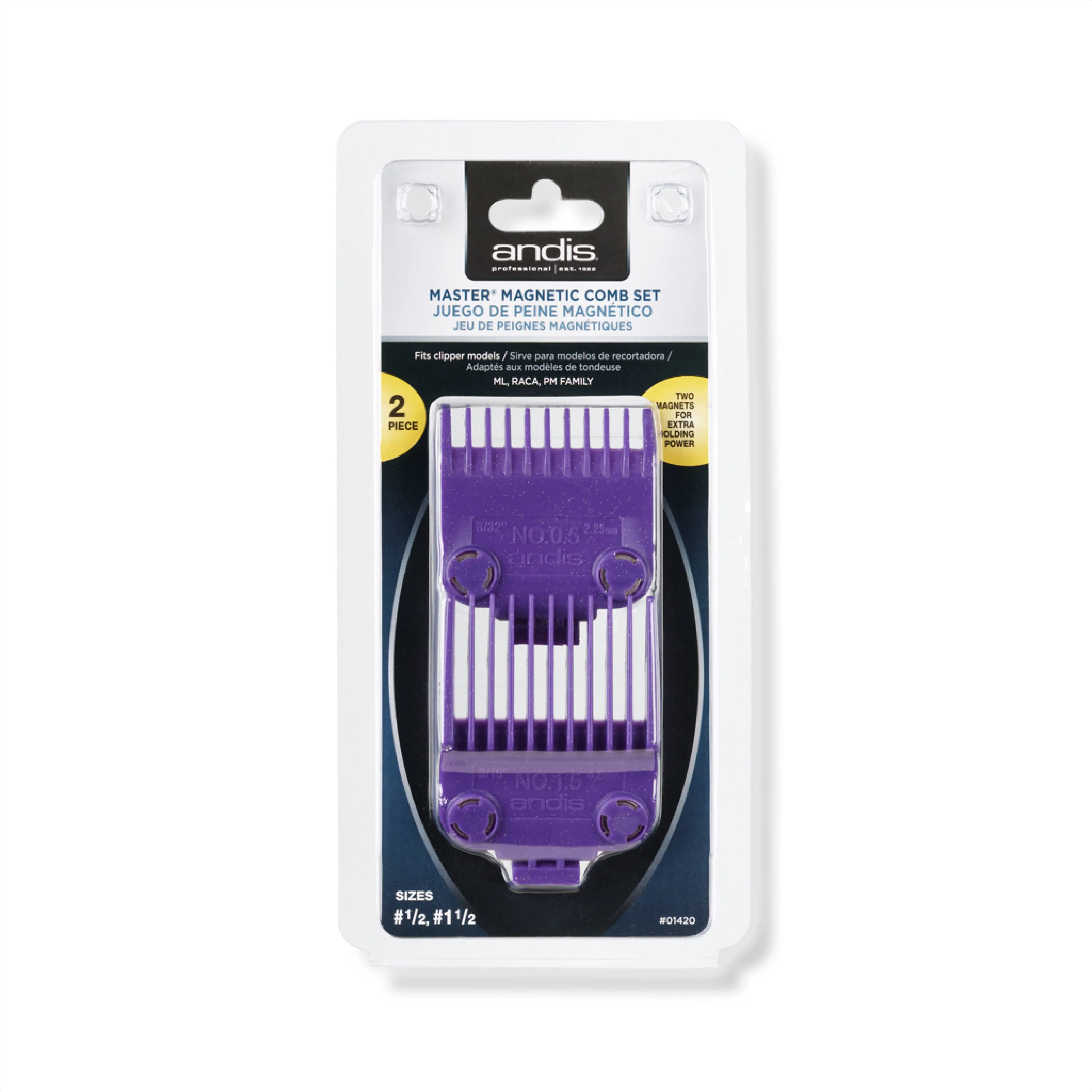 Andis Master Magnetic Comb Set