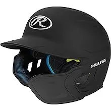 Rawlings | MACH Adjust | Matte Batting Helmet | Adjustable Face Guard | Junior & Senior Sizes | Multiple Styles