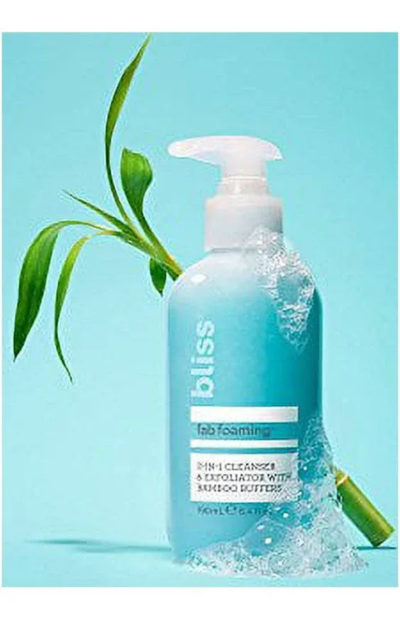 Bliss 2-In-1 Fab Foaming Cleanser & Exfoliator