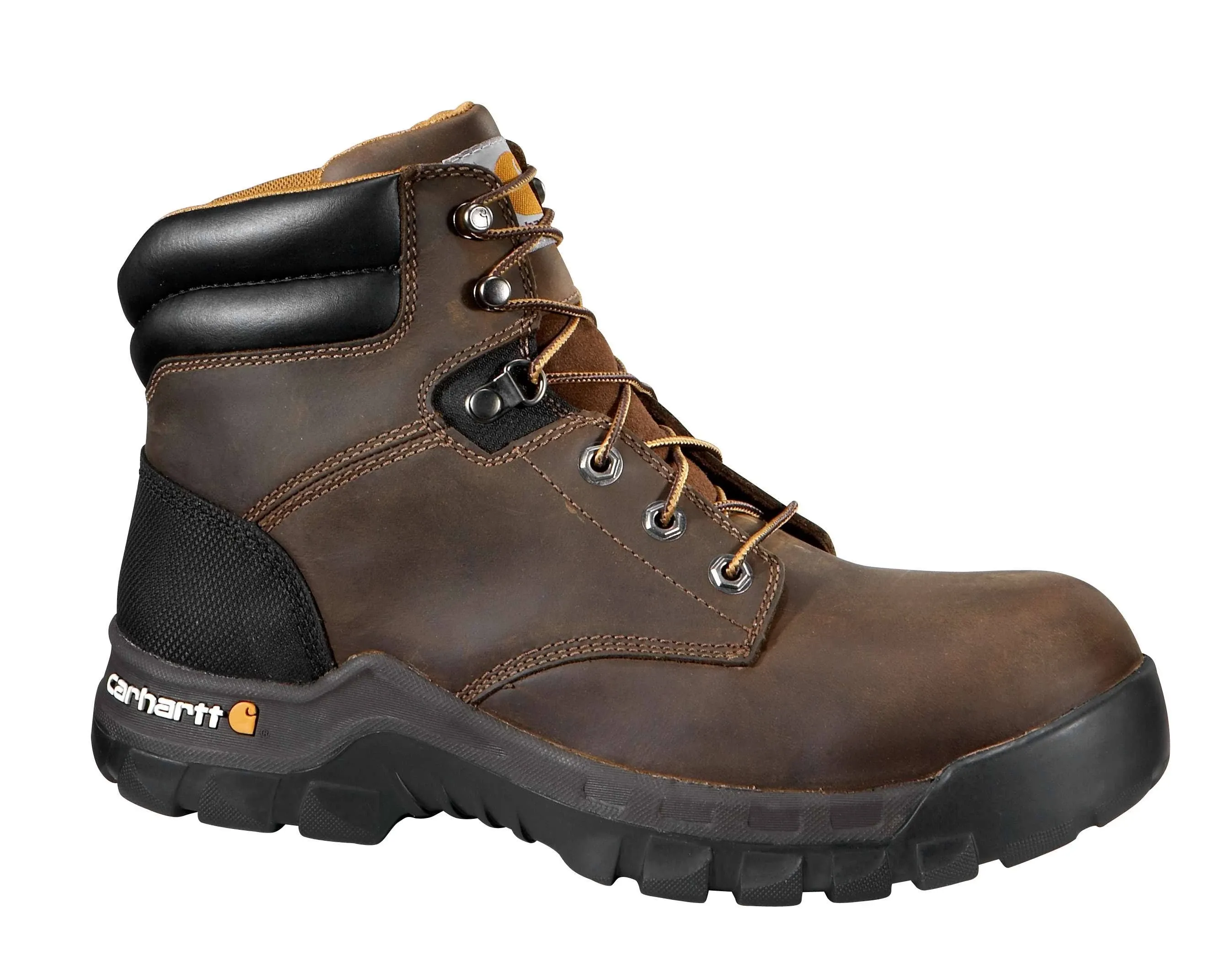 Carhartt Women's 6" Brown Rugged Flex Work Boots - Composite Toe