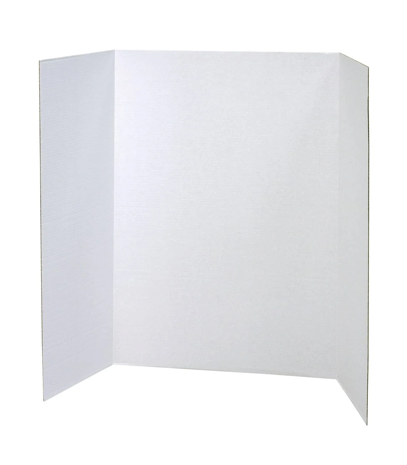 Pacon Presentation Boards, Single Wall, White, 48" x 36", 12 Count