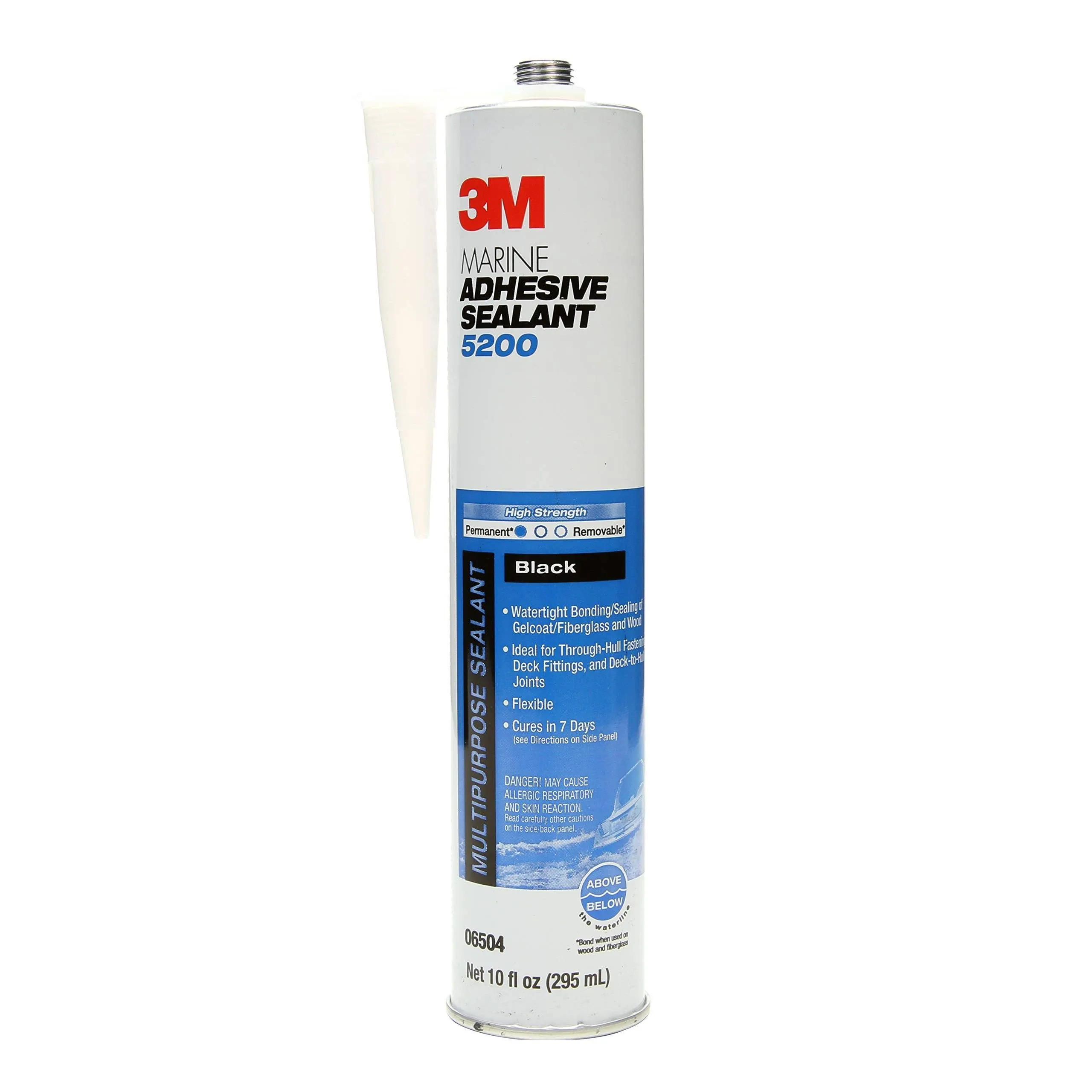 3M 06504 Marine Adhesive Sealant 5200 Black