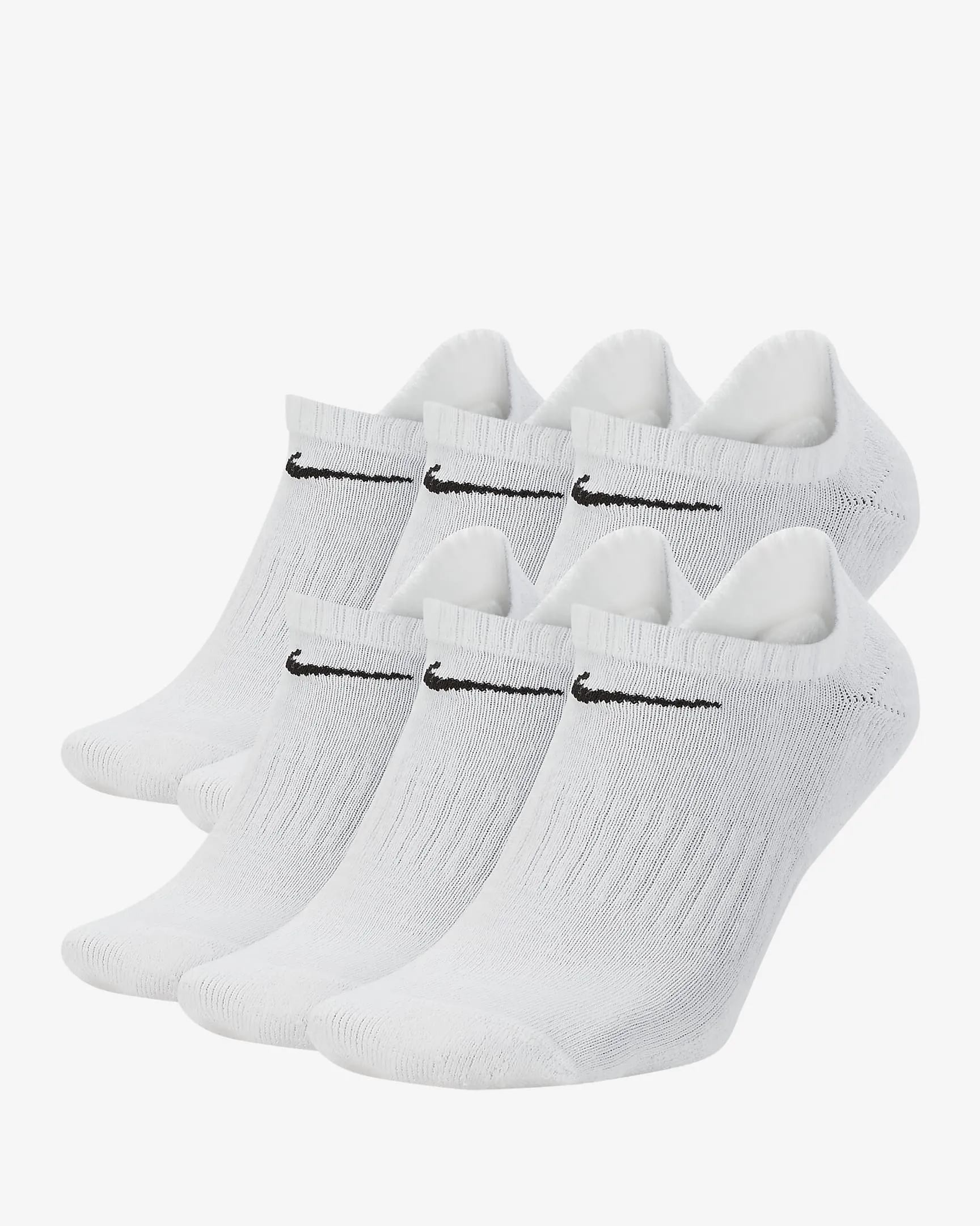 Nike Kids' Performance Cushioned No-Show Socks - 6 Pack