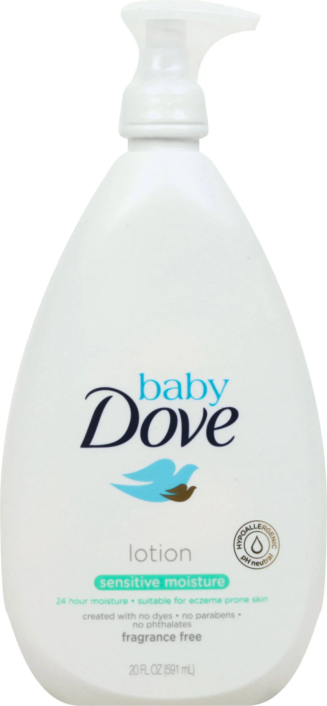 Baby Dove Sensitive Moisture Fragrance-Free Lotion - 20oz