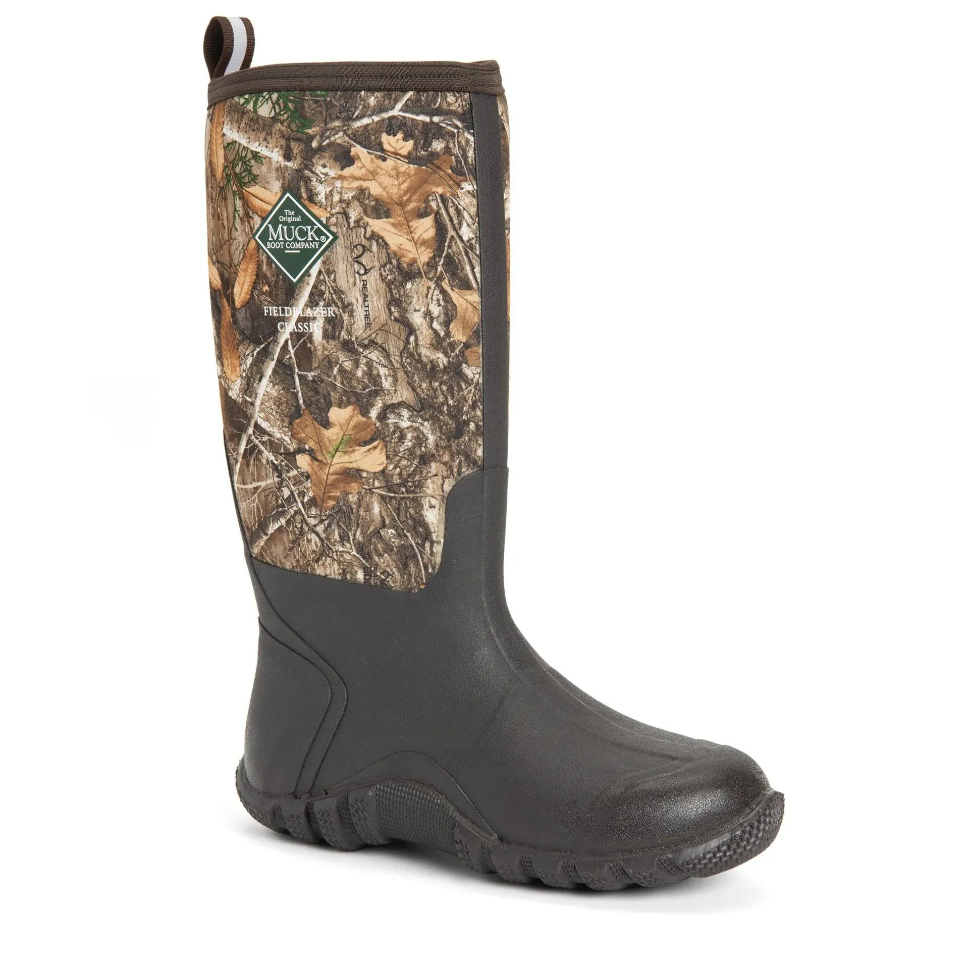 Muck Men's Fieldblazer Classic Fleece Boot - Brown/Realtree Edge 13