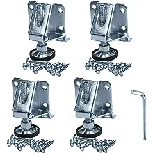 Rok Hardware 4 Pack Heavy Duty 8000 lbs Capacity Adjustable Furniture Leg Levelers