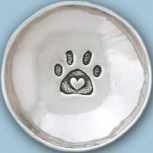 Paw Print Charm Bowl (Boxed)