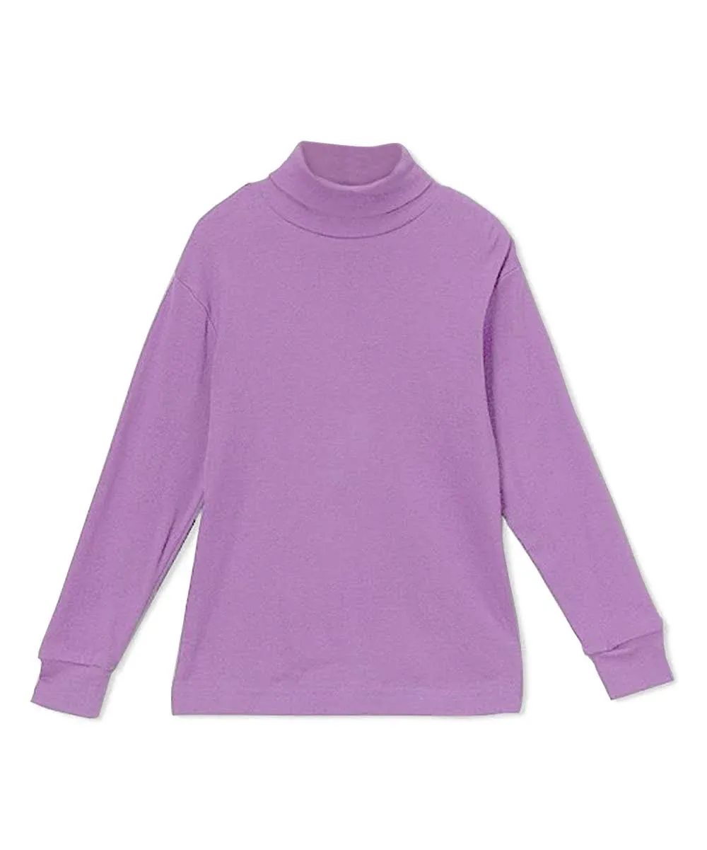 Leveret Cotton Classic Turtleneck Shirts