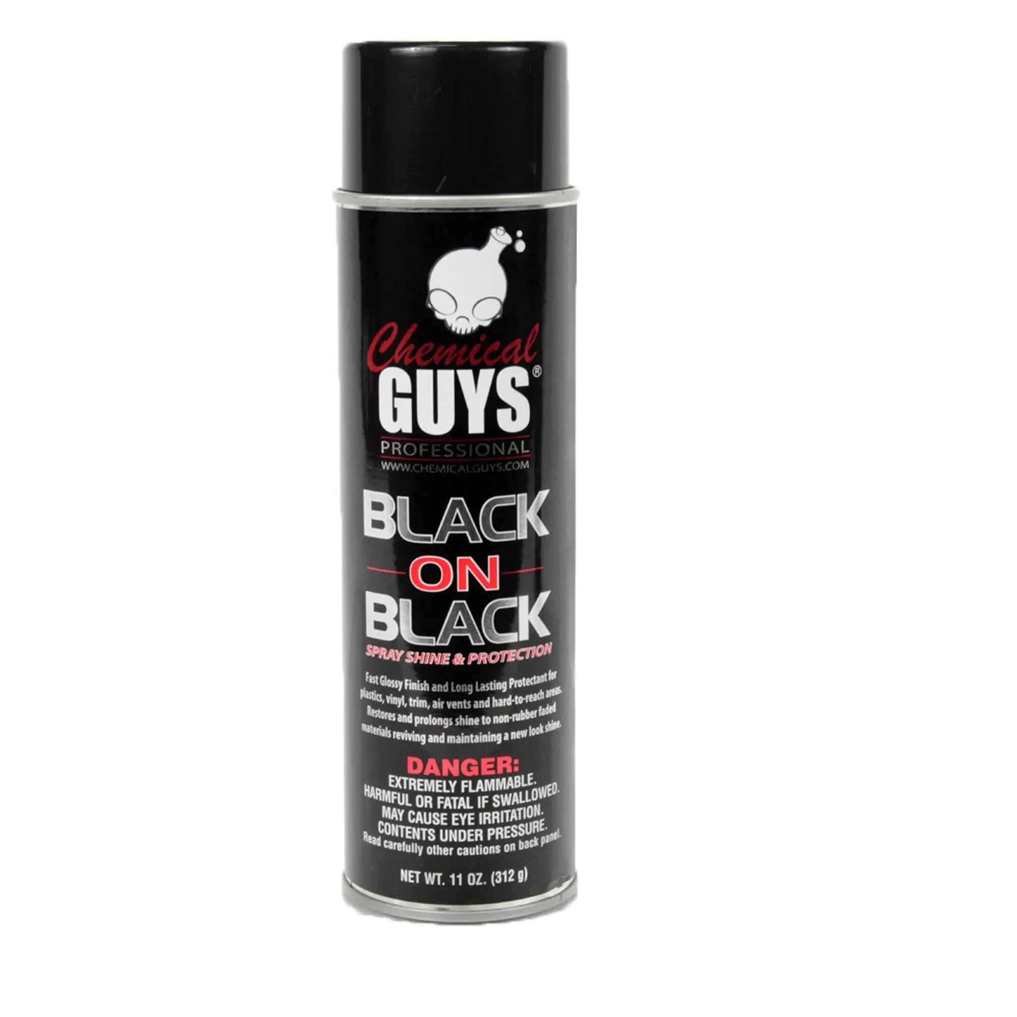 Chemical Guys Black On Black Instant Shine Spray - 11 oz can