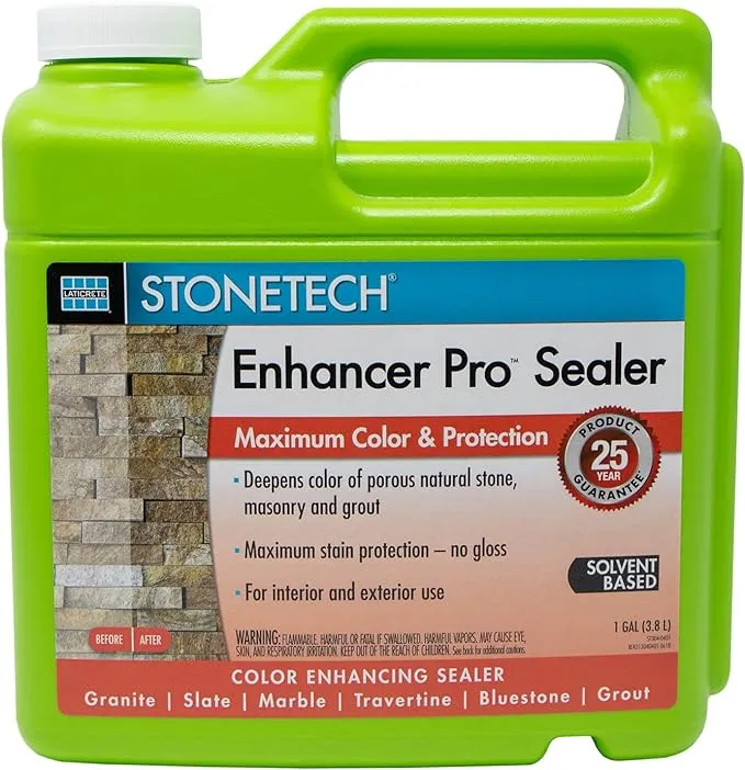 STONETECH Enhancer Pro Sealer, 1 Gallon (3.8L) Bottle