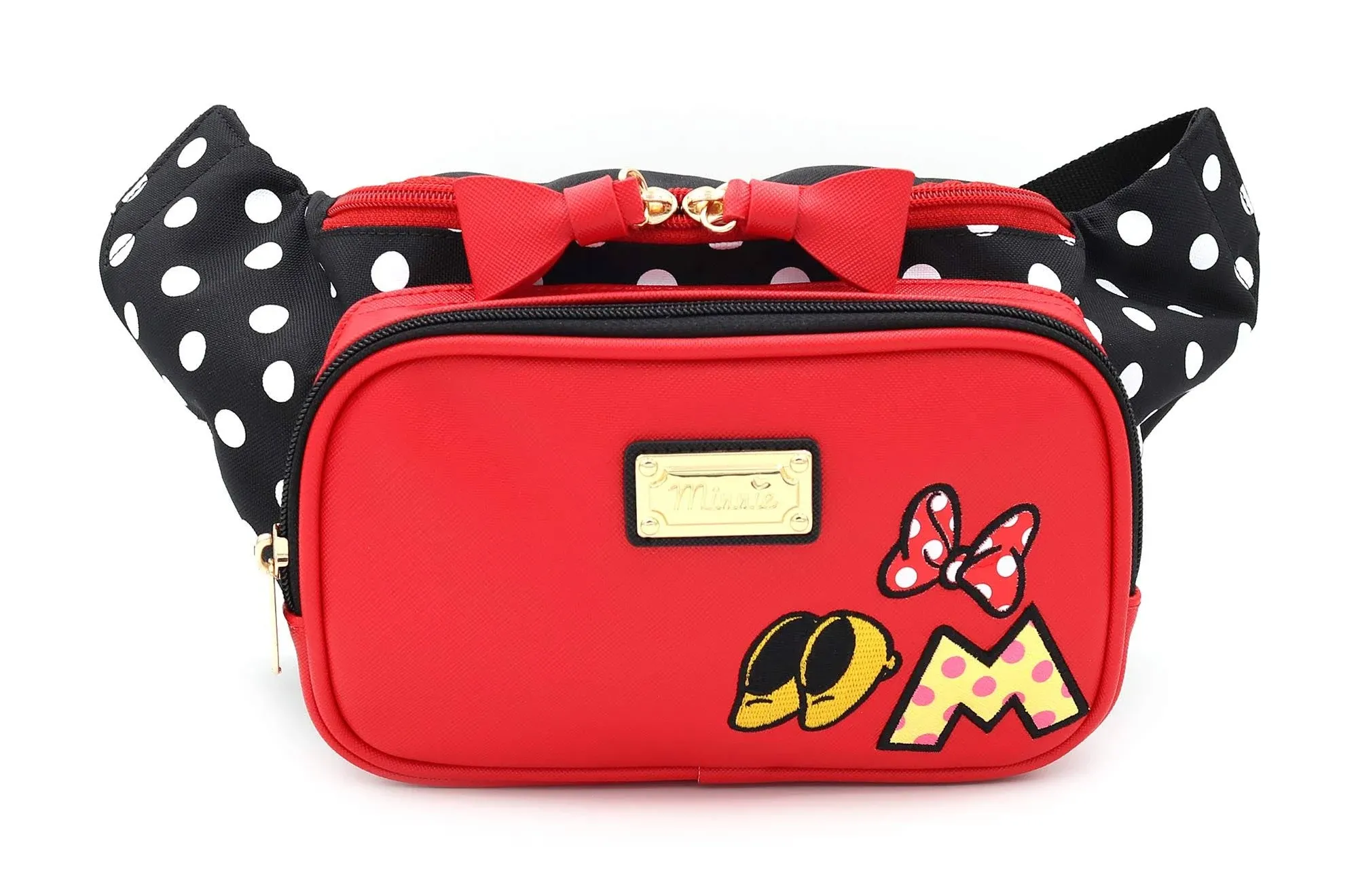 Minnie Ribbon Polka Dot Fanny Pack for Women & Teens | Adjustable Belt | Multiple Styles | Perfect for Travel & Theme Parks