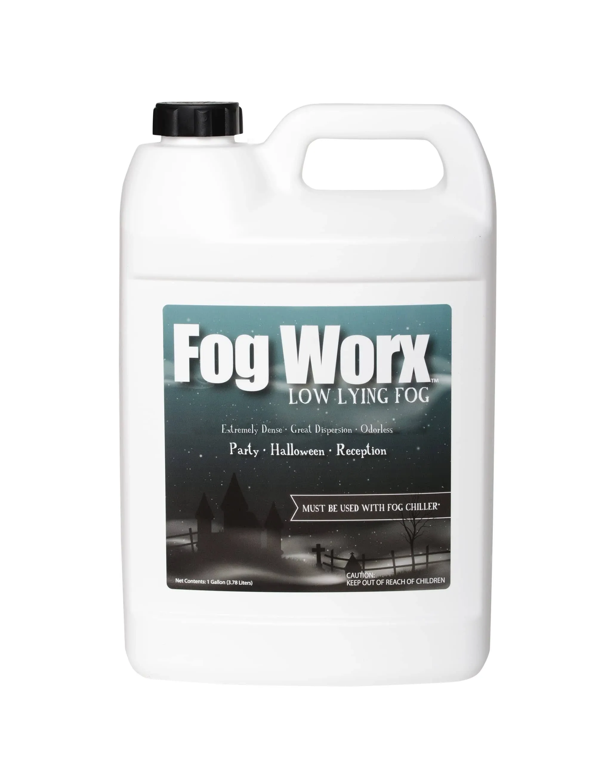 Fogworx Low Lying Fog Juice, Low lying Indoor-Outdoor Fog, Designed Fog Chill...