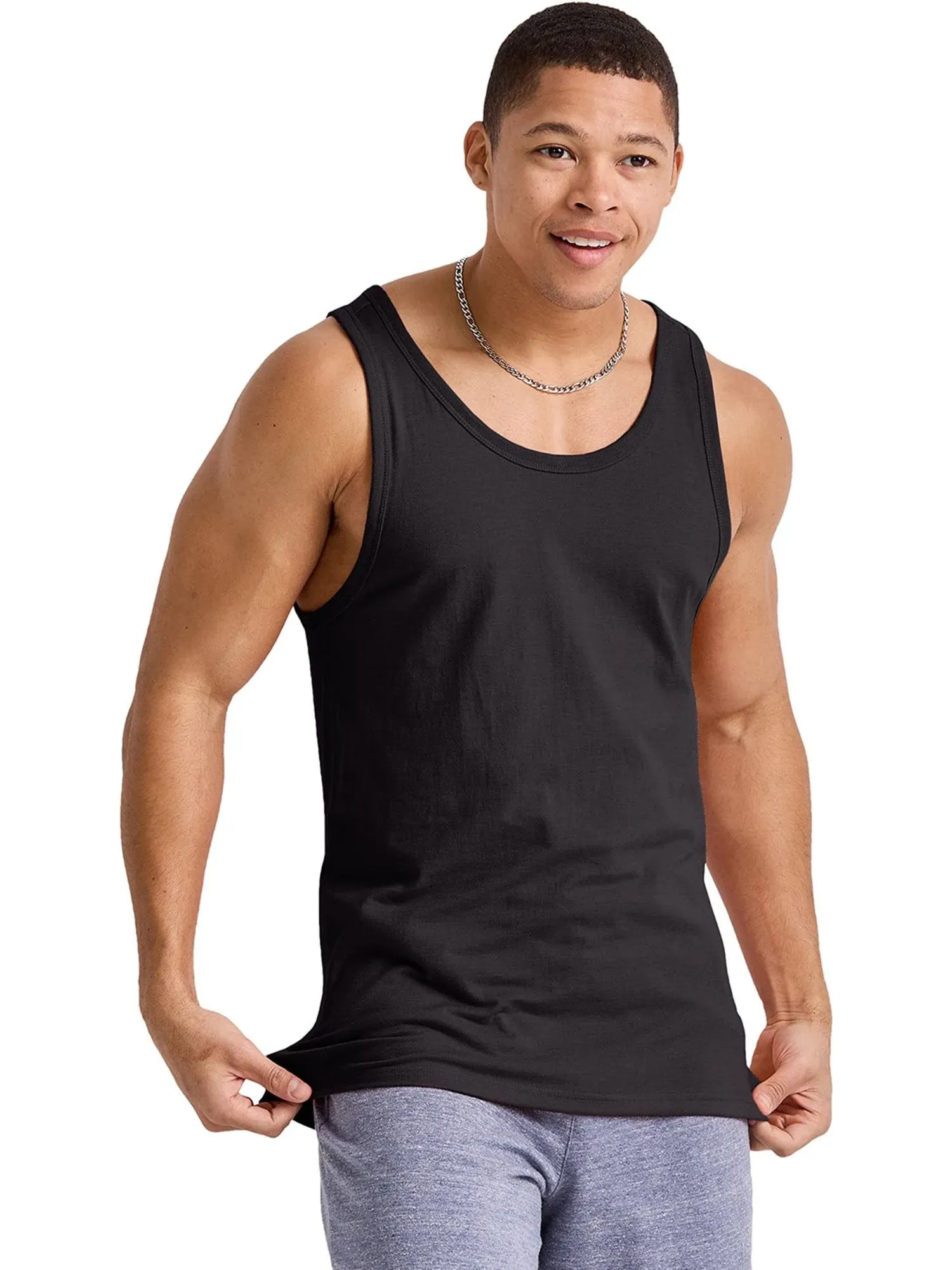 Hanes Originals Men&#039;s Tri-Blend Tank Top