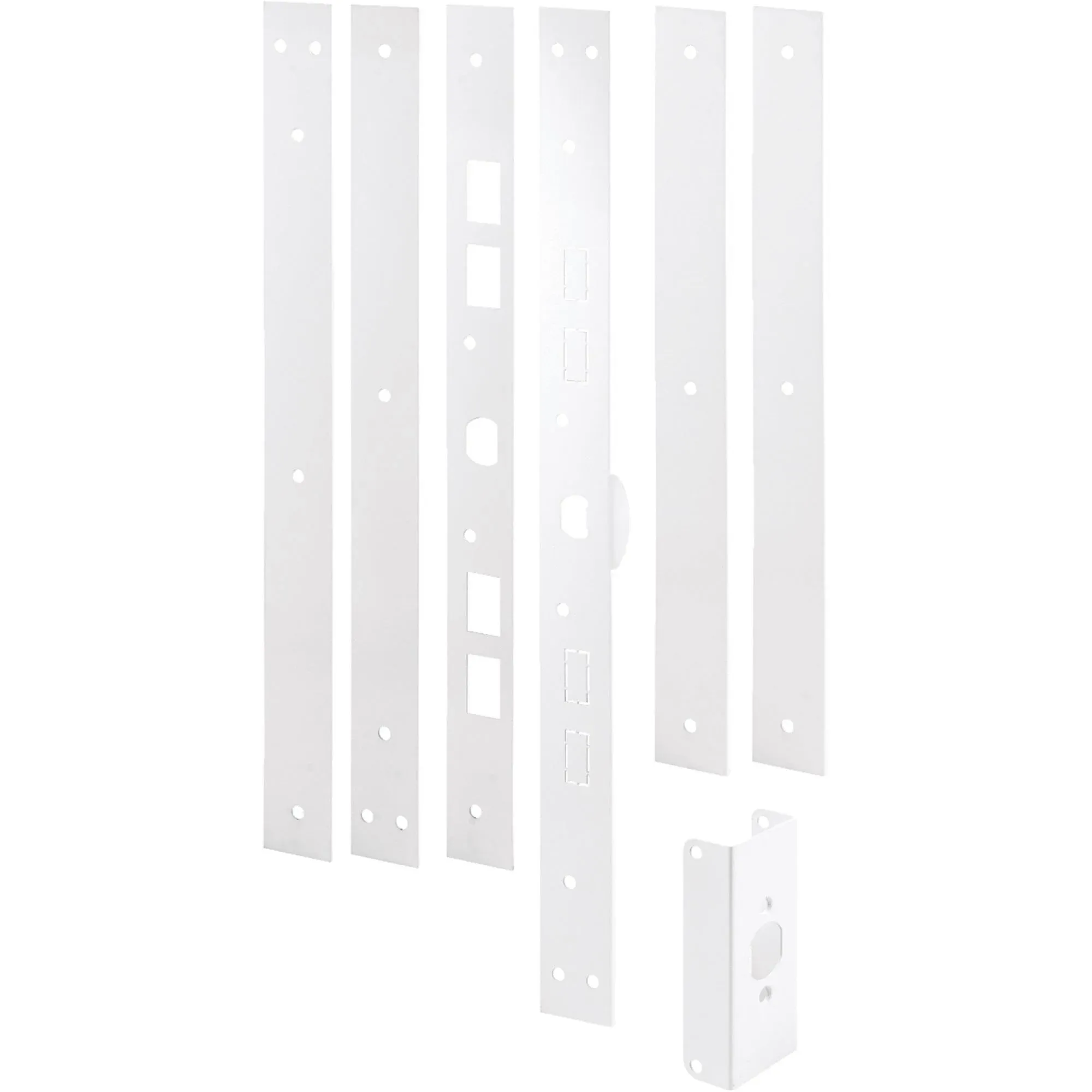 Prime-Line Kit Door Jamb Repair White U 11026