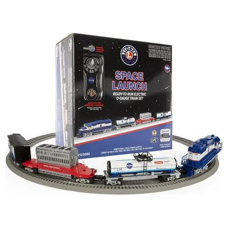 Lionel 2123080 O Space Launch LionChief Freight Set