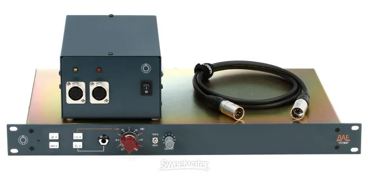 Bae 1073 Rackmount Microphone Preamp & EQ with Power Supply - Pair