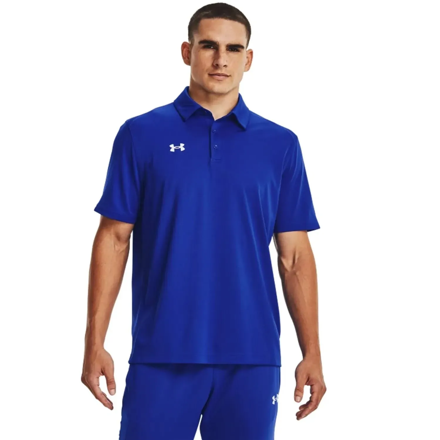 Under Armour Men's Team Tech Polo Black S