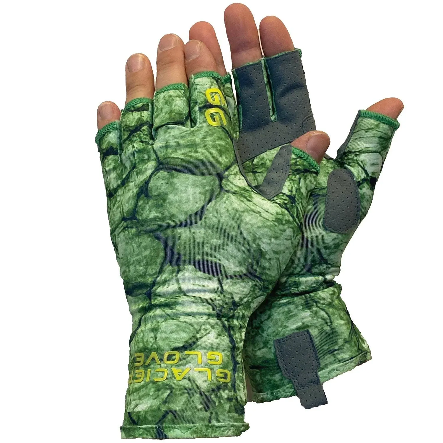 Glacier Glove Islamorada Sun Glove (Blue Camo, Medium)