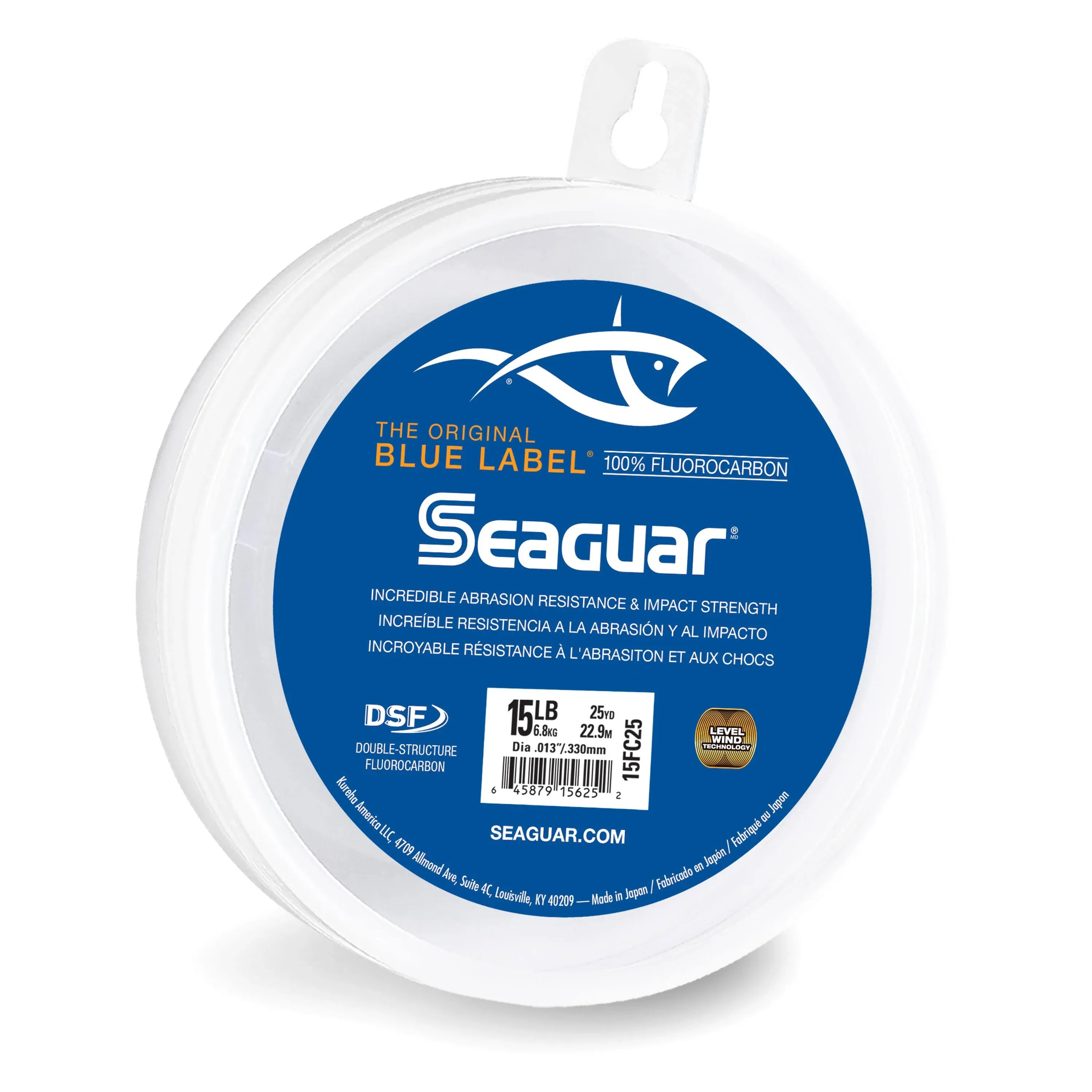 Seaguar Blue Label Fluorocarbon Leader 15 lb