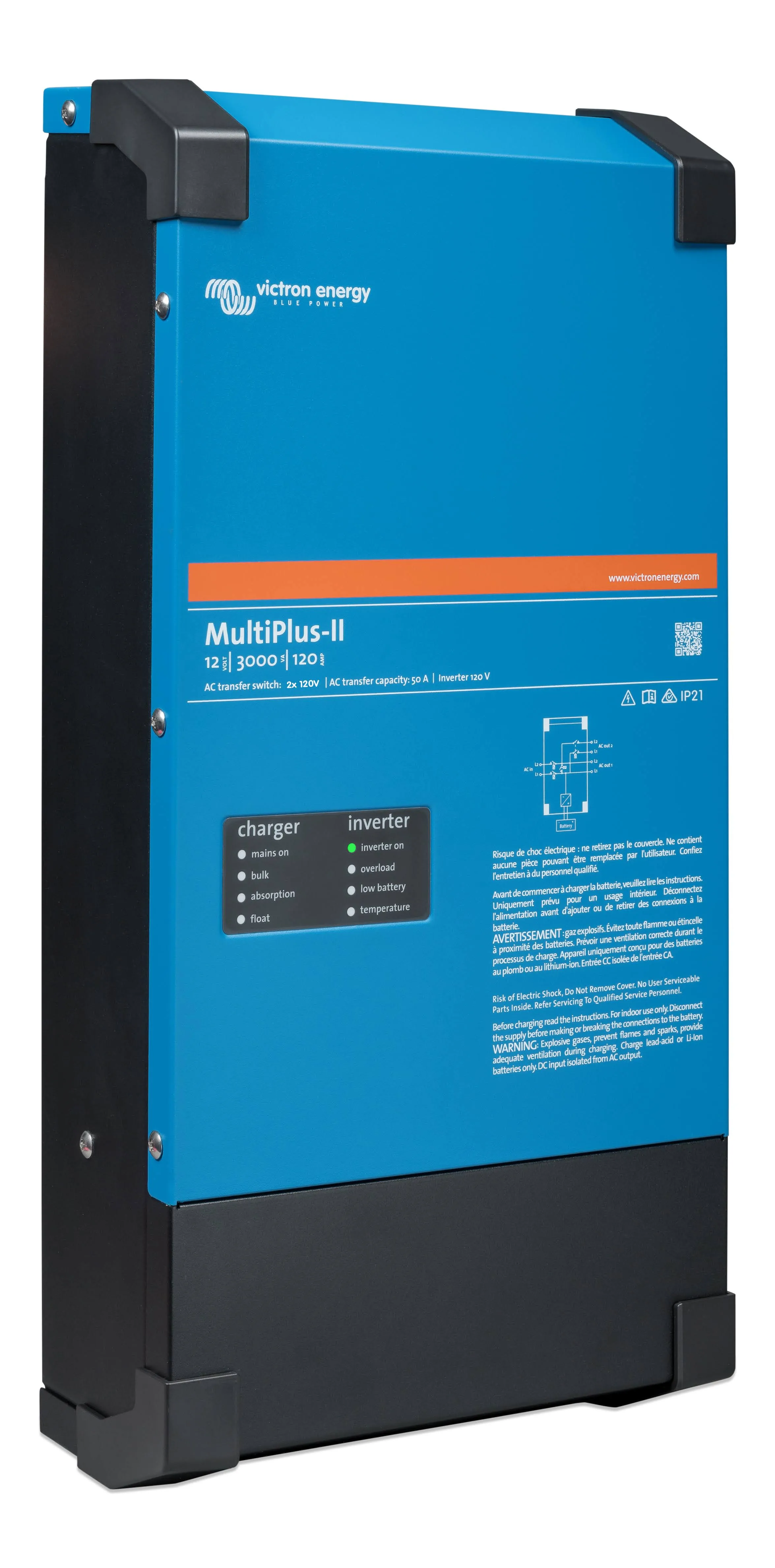 Victron MultiPlus-II 24/3000 - 70-50 - 2x120V