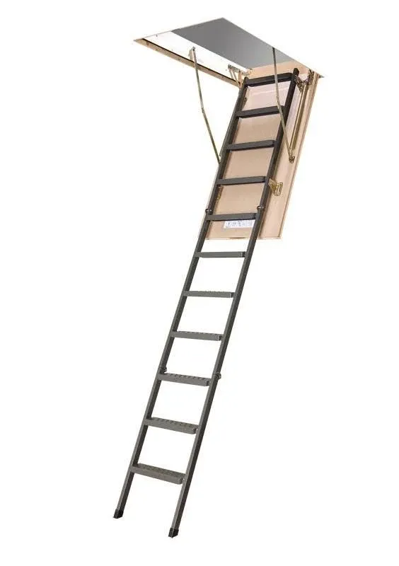 Fakro 66866 LMS Metal Insulated Attic Ladder 350Lbs