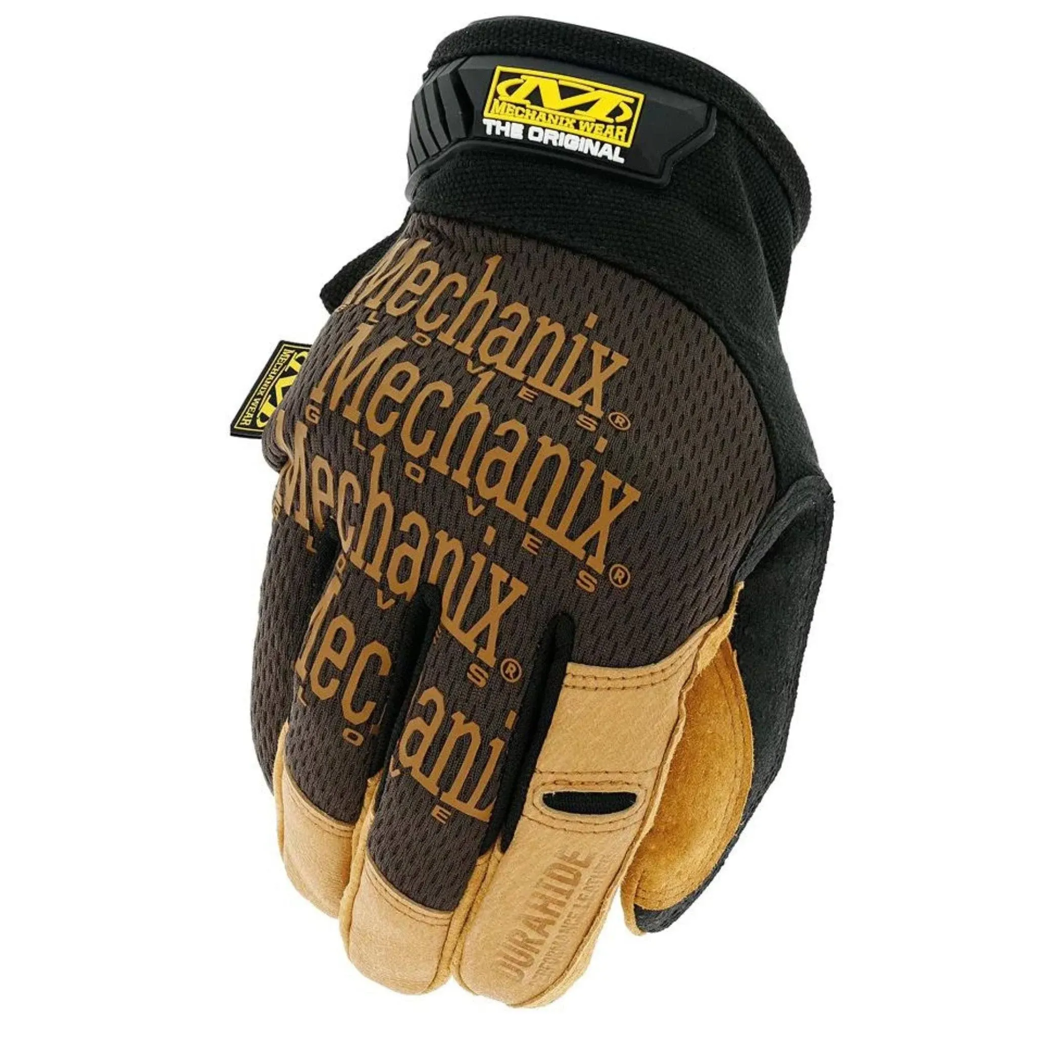 Mechanics Gloves, M, Brown, Form Fitting Trek Dry(R)