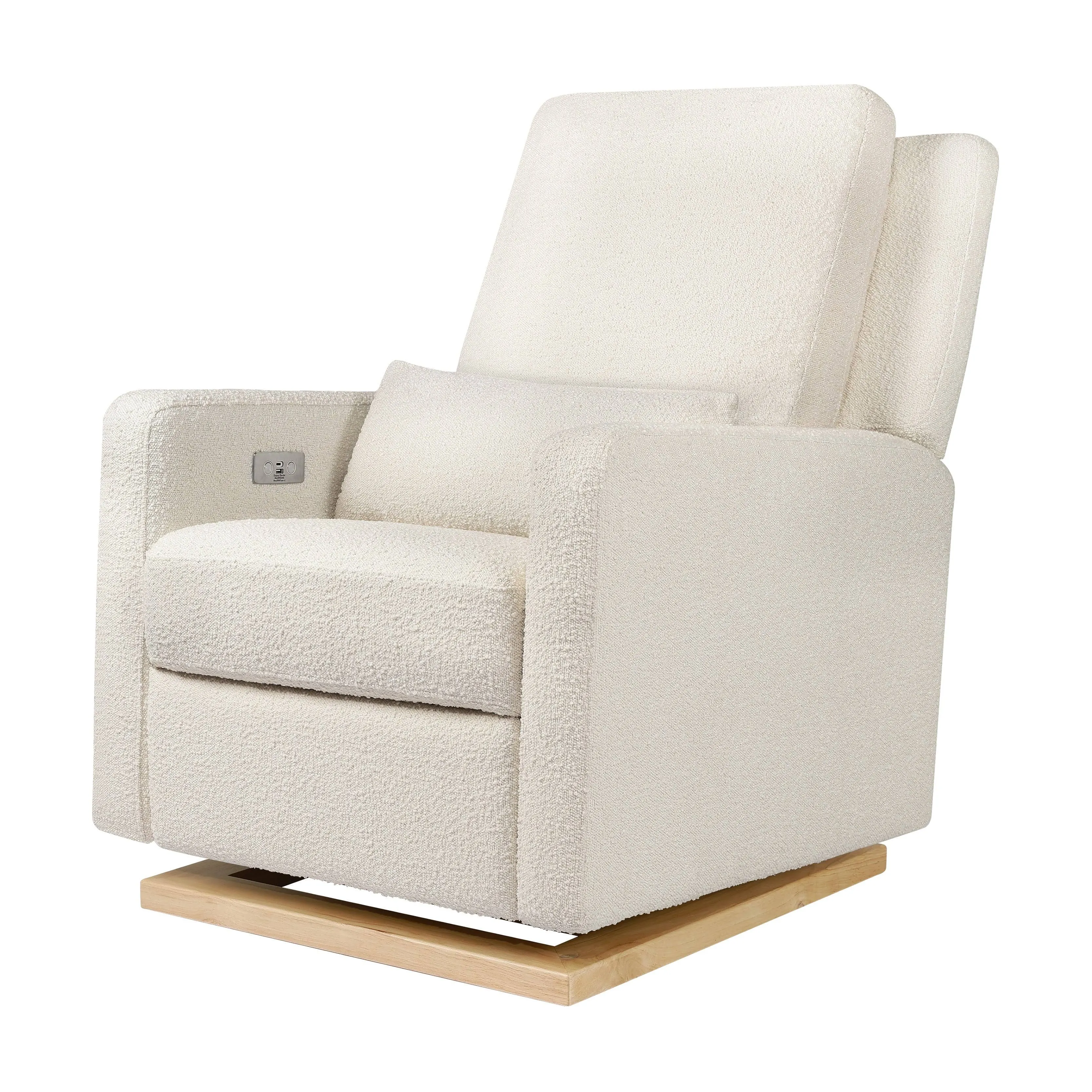 Babyletto Sigi Electronic Recliner and Glider in Eco Performance Fabric with USB Port