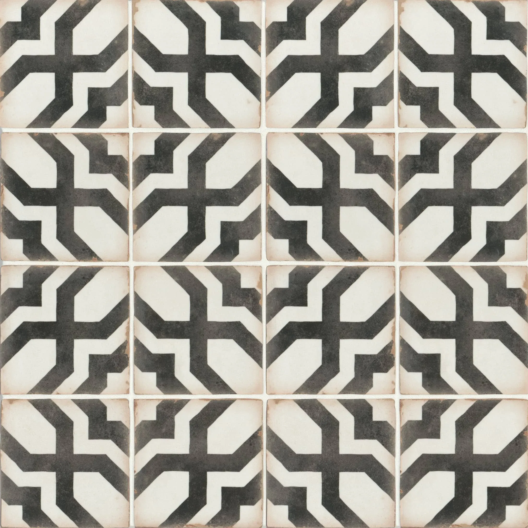 Casablanca 5" x 5" Matte Ceramic Tile in Farissi by Bedrosians