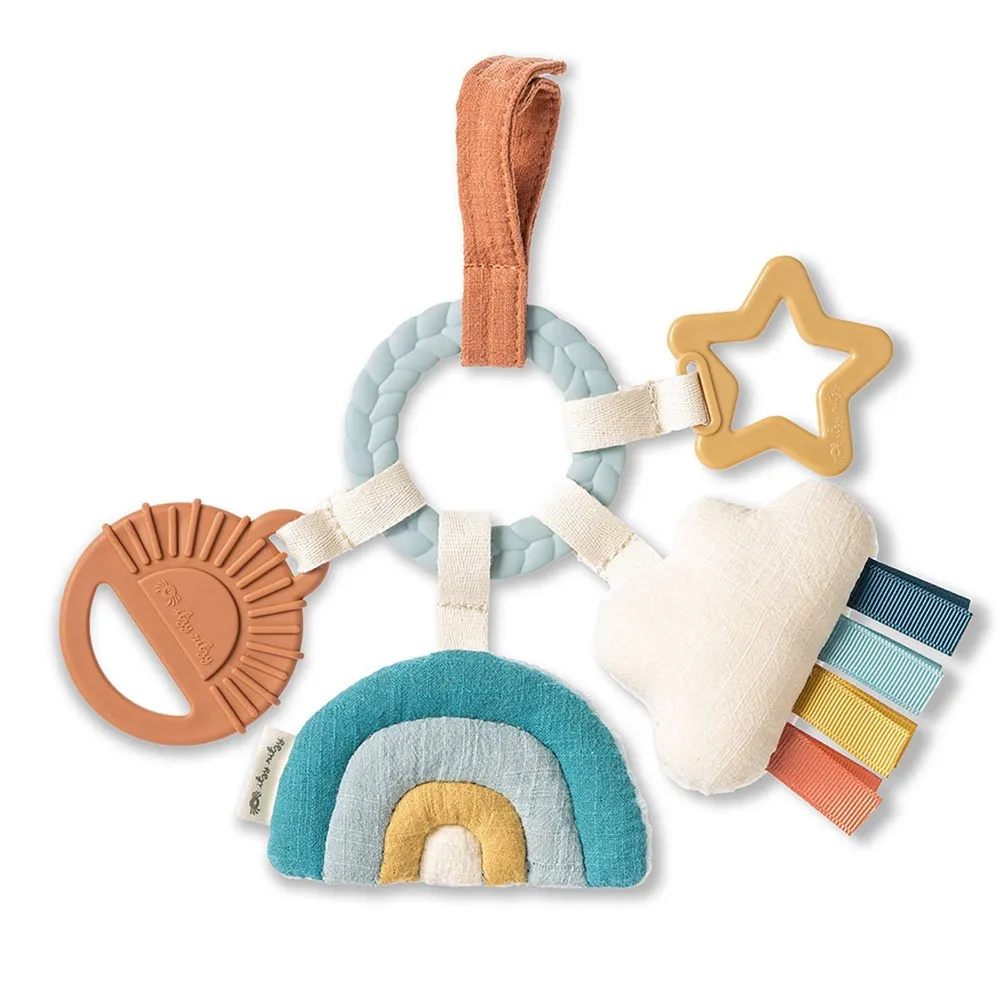 Itzy Ritzy - Bitzy Busy Ring Teething Activity Toy Cloud