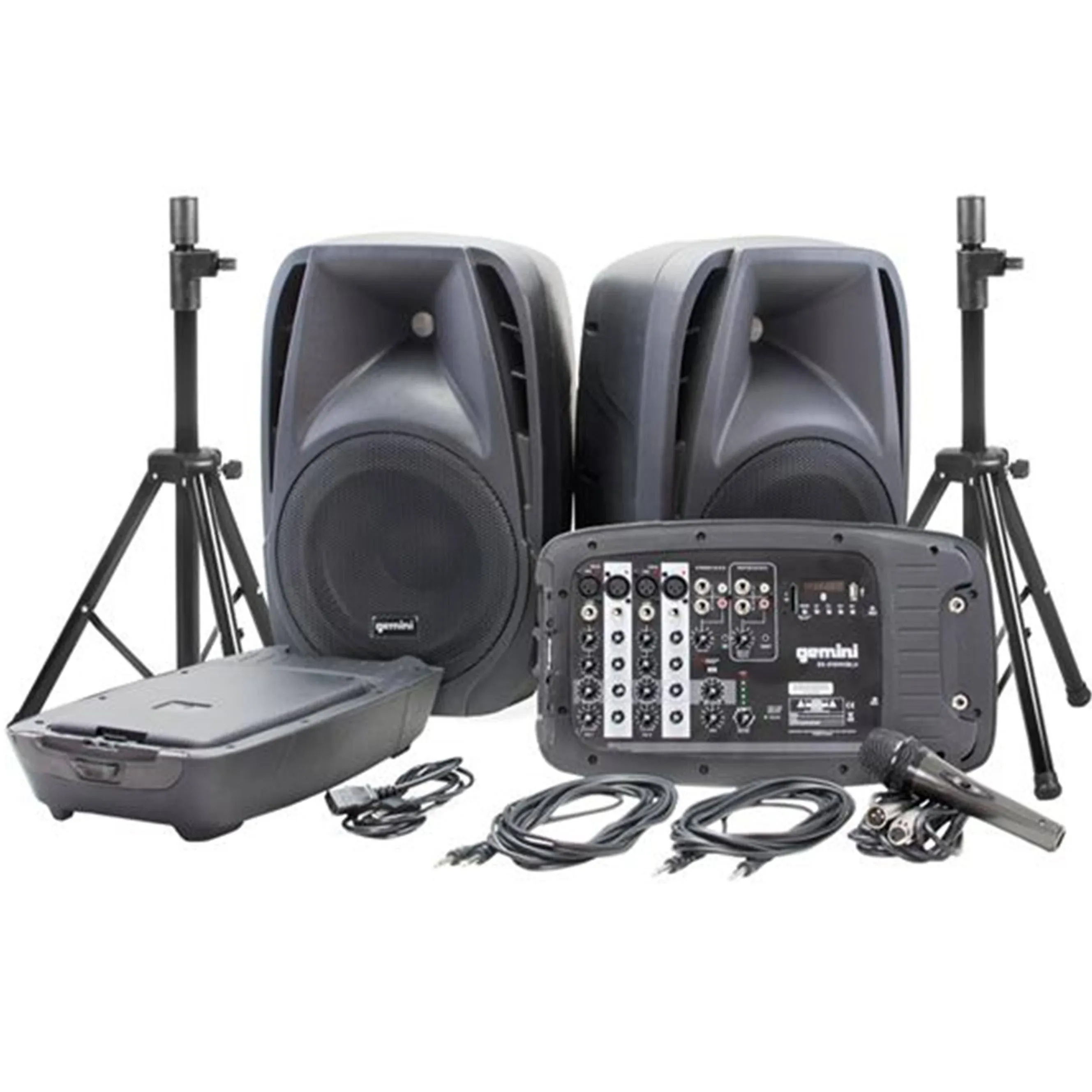 Gemini ES-210MXBLU-ST Portable Pa System