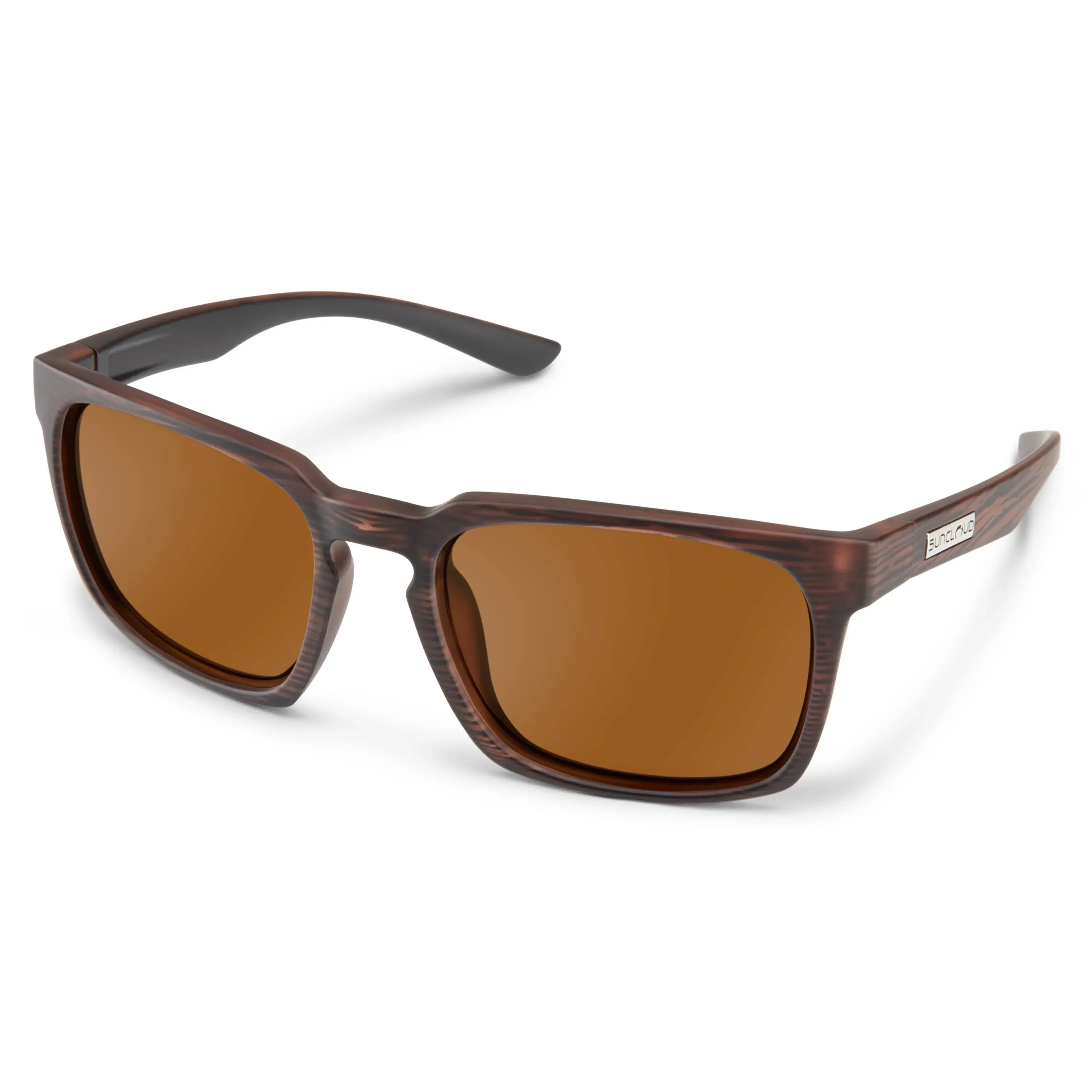 Suncloud Hundo Polarized Sunglasses Burnished Brown & Brown