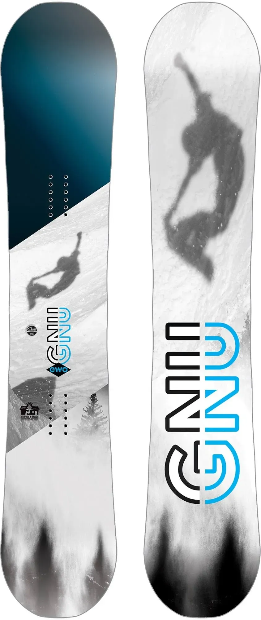 GNU GWO Snowboard 159W