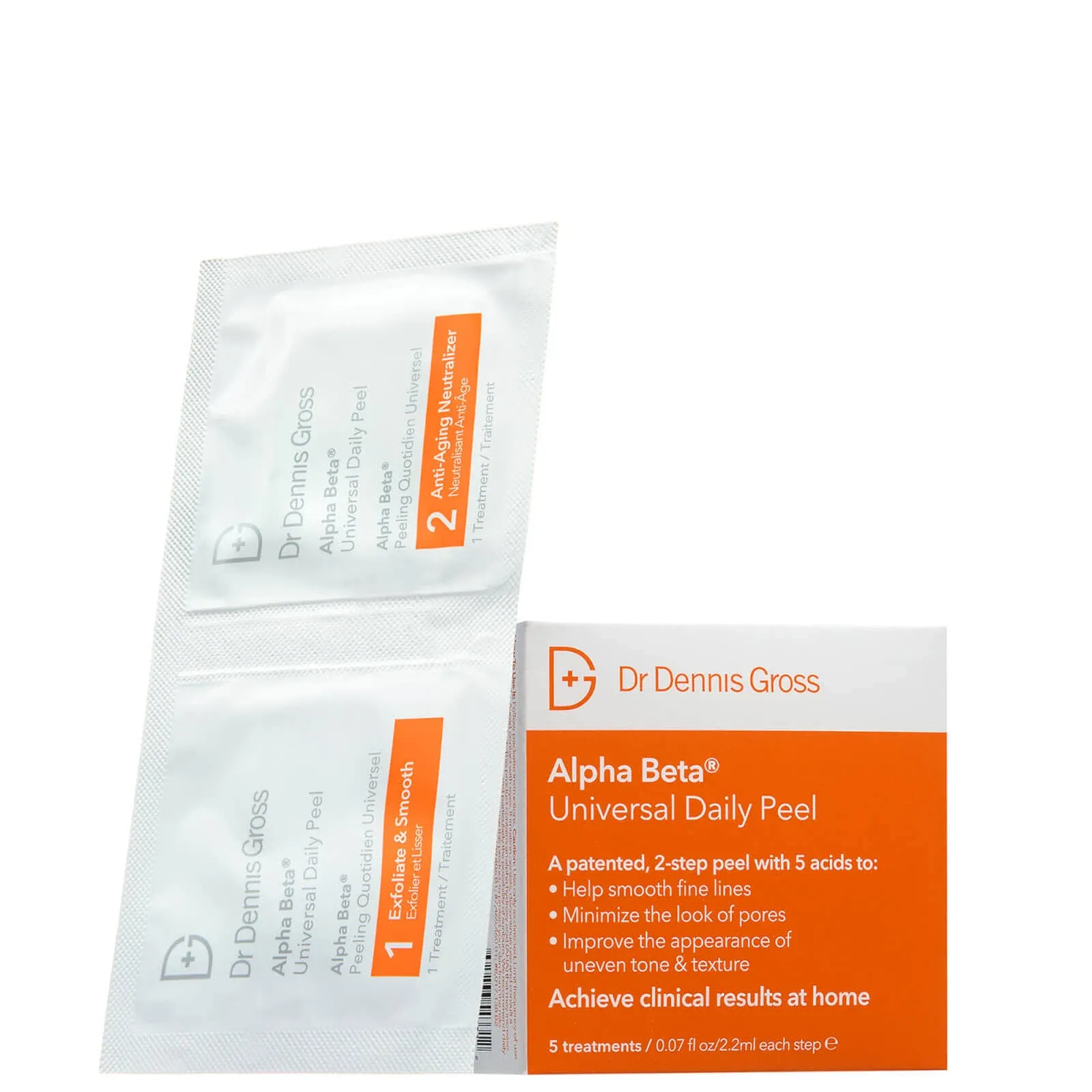 Dr Dennis Gross Skincare Alpha Beta Universal Daily Peel (Pack of 5)