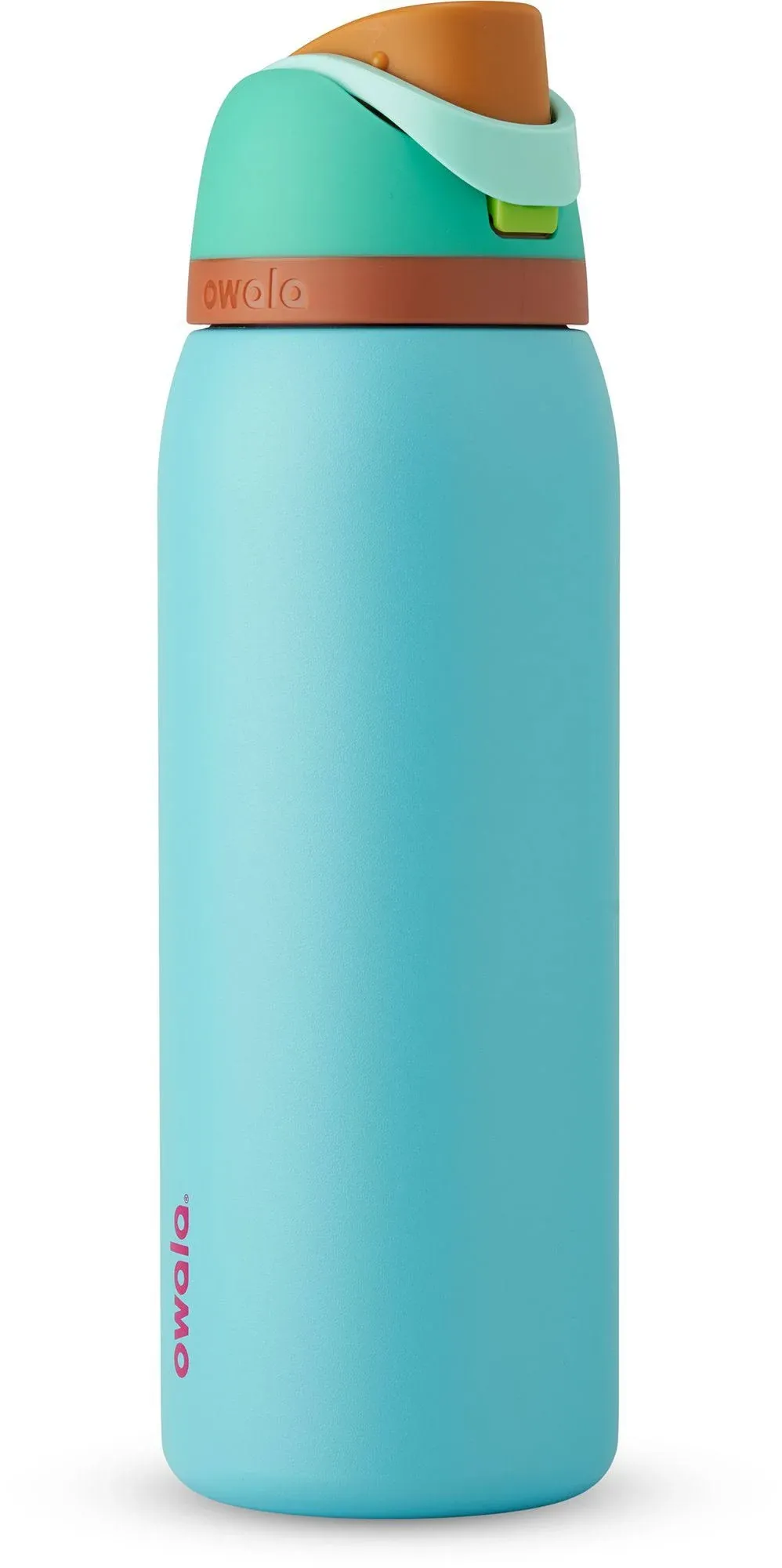 Owala FreeSip Stainless Steel Water Bottle 24 oz Blue Oasis  Color  New In Bag