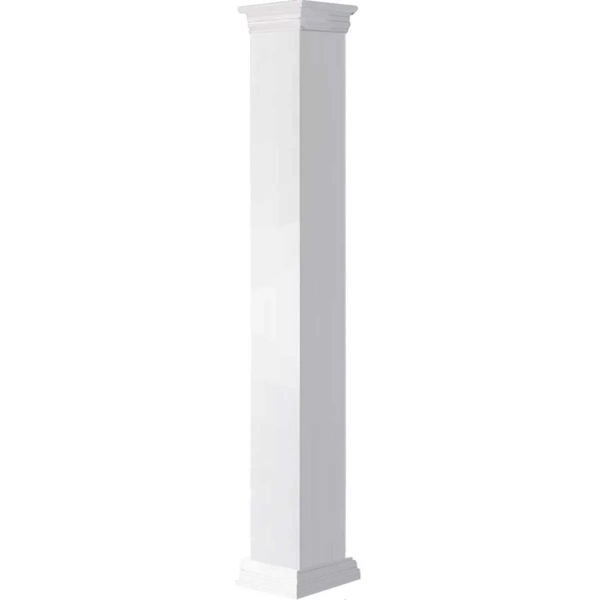 Ekena Millwork Craftsman Classic 7.625-in L x 6-ft Unfinished PVC Column Wrap