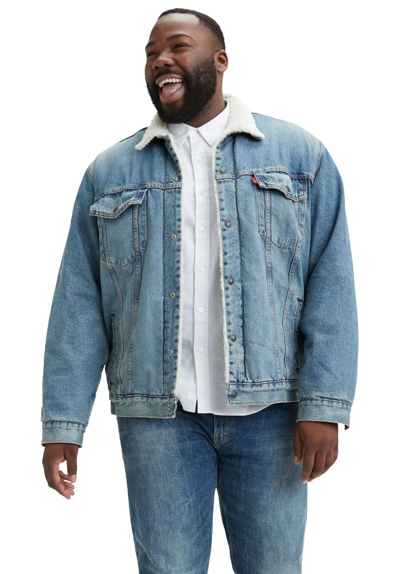 Levi's mens Sherpa Trucker Jacket