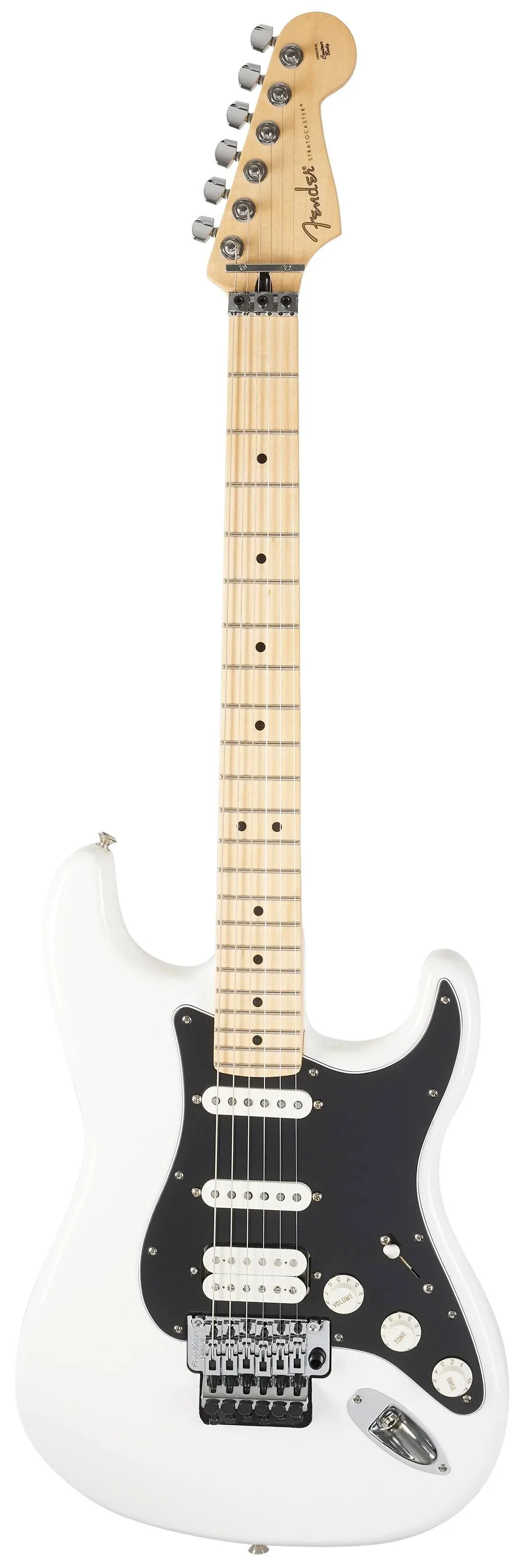 Fender Player Stratocaster HSS with Floyd Rose Maple Fingerboard Polar White