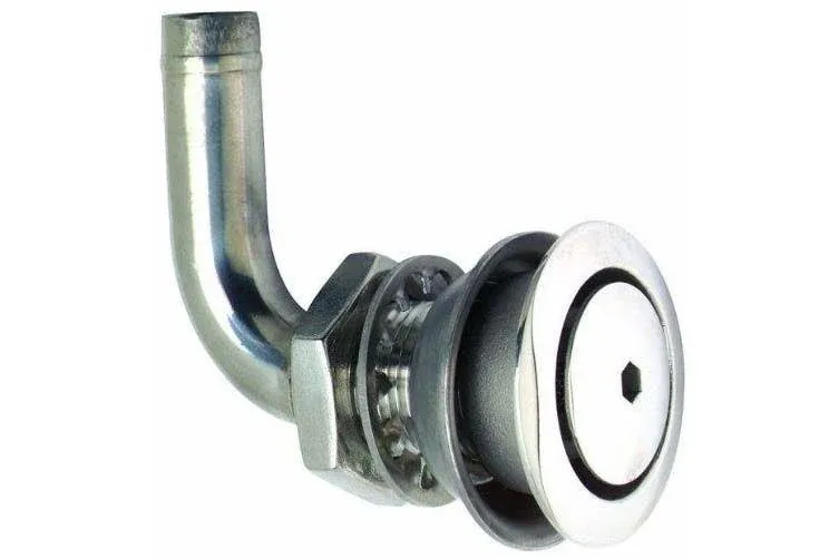 Attwood Enhanced 316 Stainless Steel Alloy Flush-Mount Fuel Vent