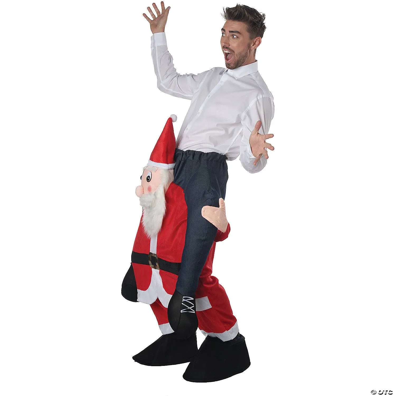 Halloween Express Adult Carry Me Elf Costume - Size One Size Fits Most - Green