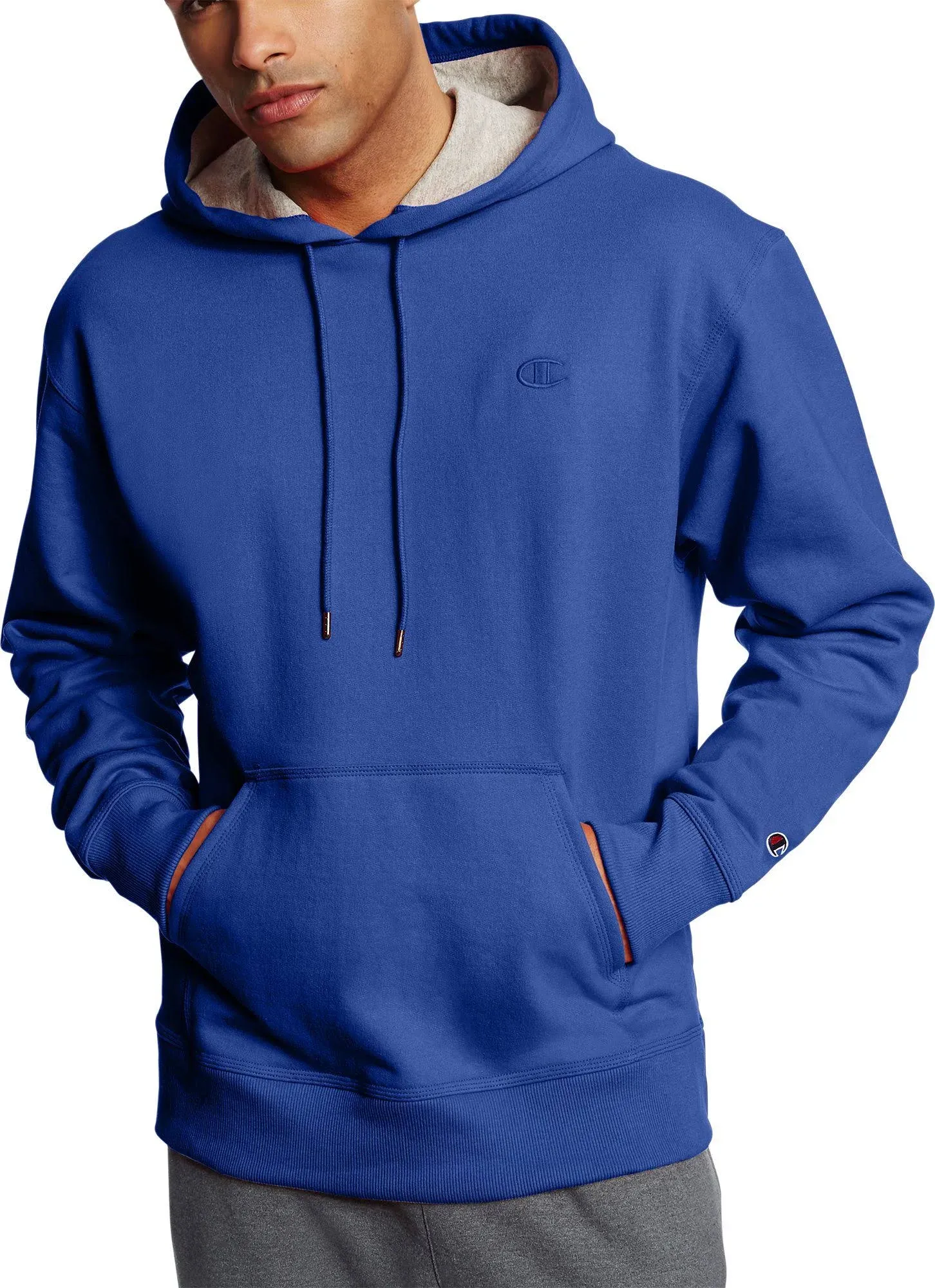 Champion Men's Powerblend Fleece Pullover Hoodie