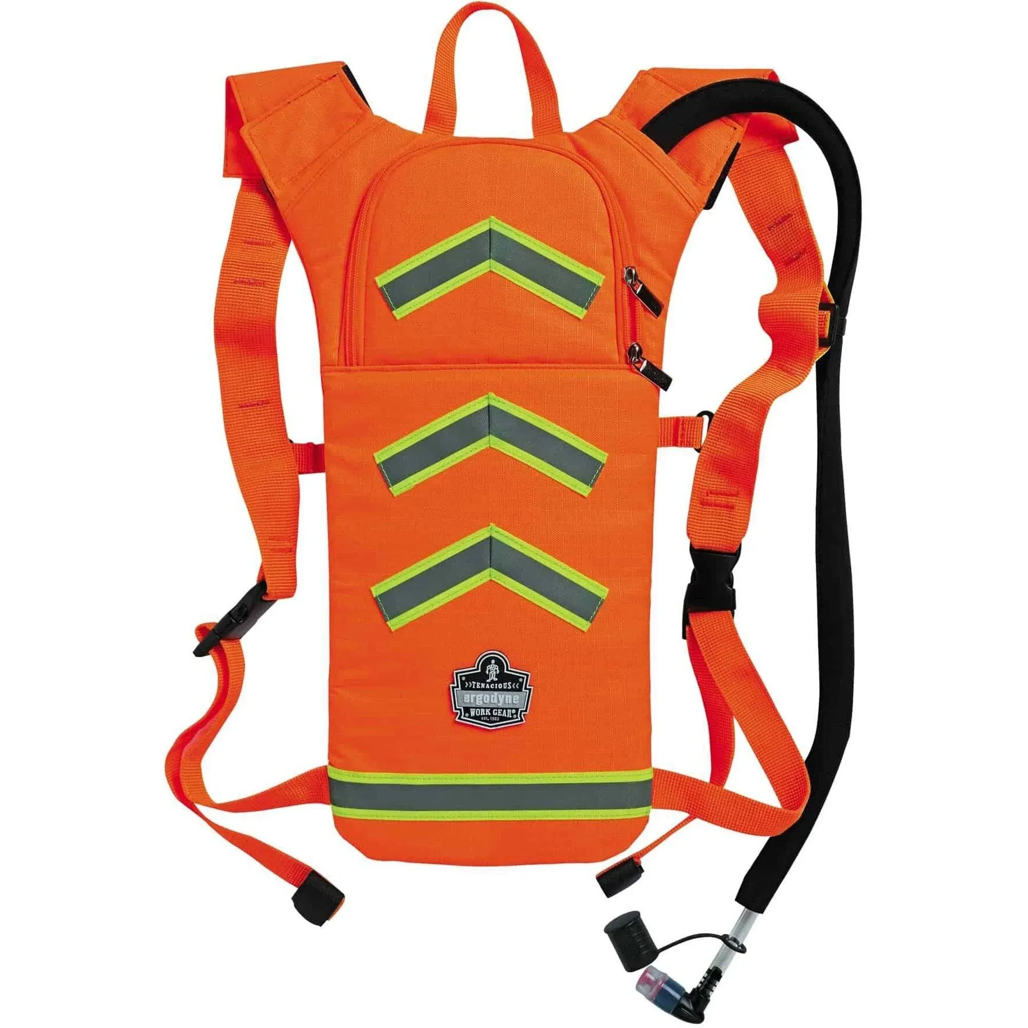 ergodyne Chill-Its 5155 Low Profile Hydration Pack, 2 L, Hi-Vis Orange